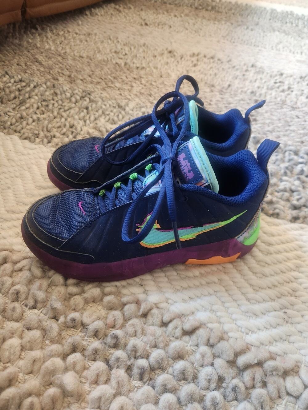 Size 2 (PS) - Nike LeBron Witness 9 Basketball Shoes
